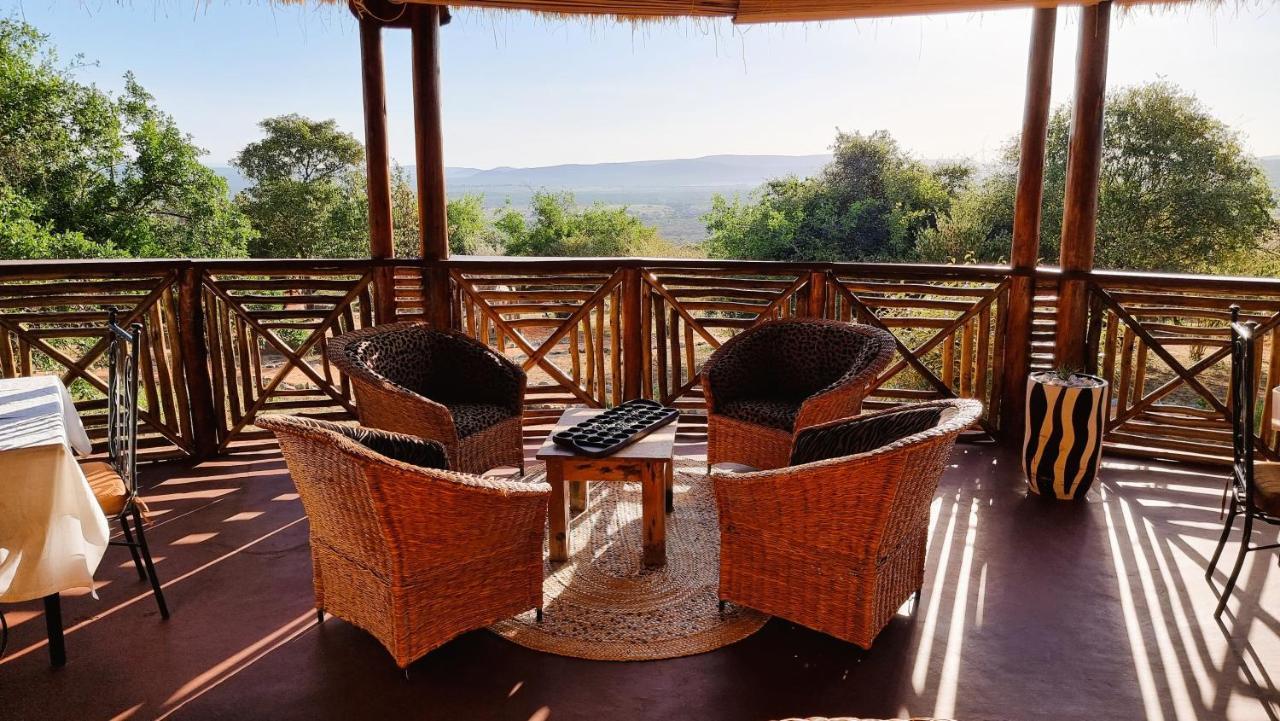 Africa Safari Maasai Boma Villa Serengeti Exteriör bild