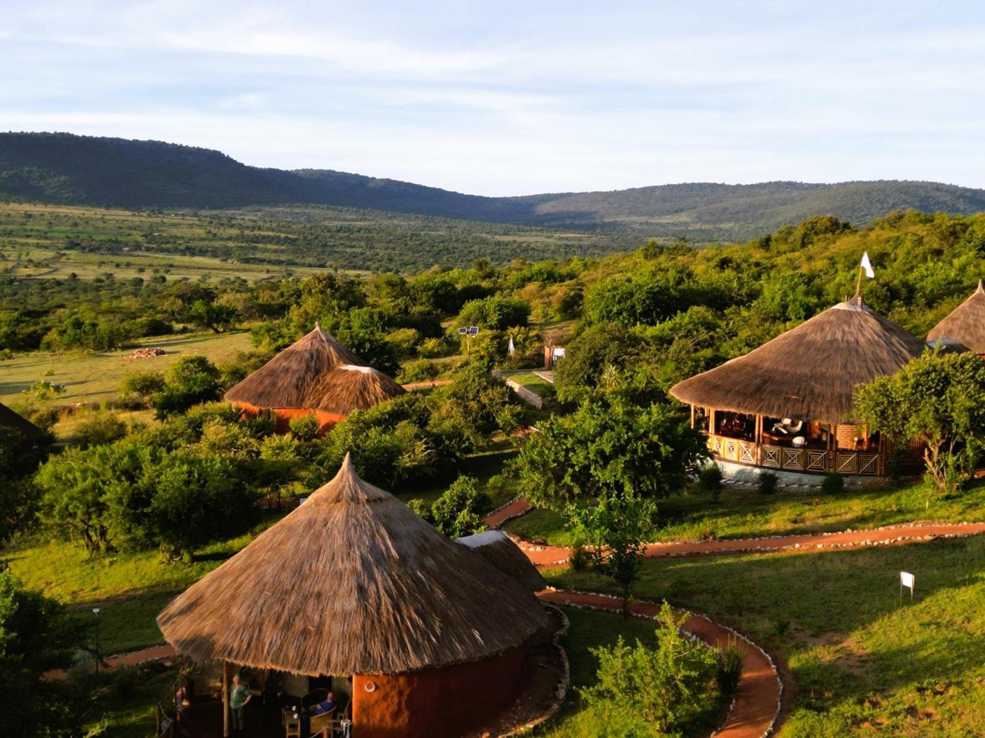 Africa Safari Maasai Boma Villa Serengeti Exteriör bild